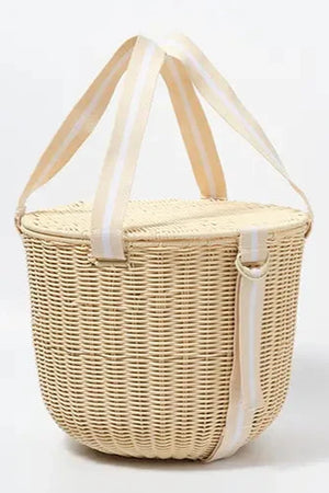 Round Picnic Basket Cooler