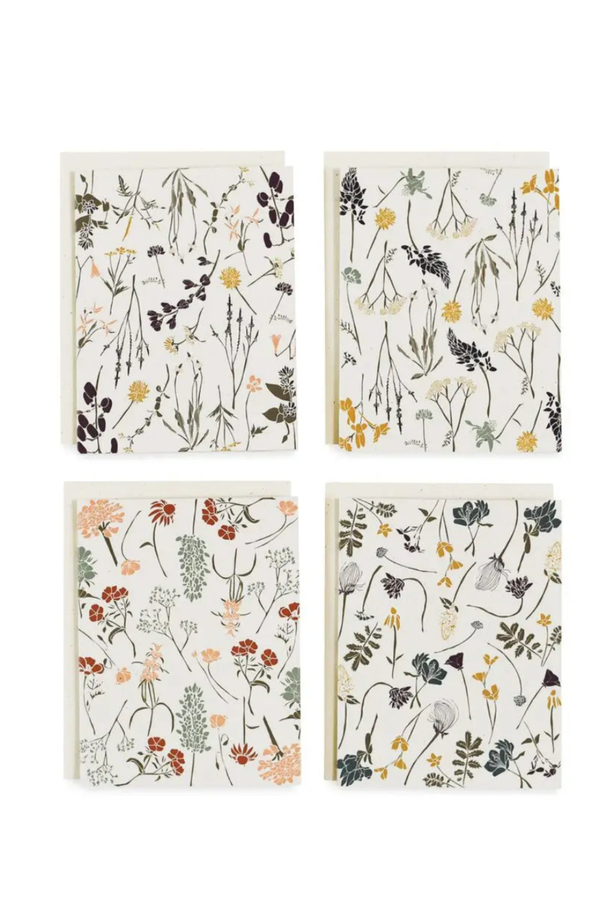 Wildflowers Stationery Cards-box of 8